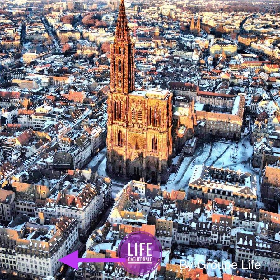Life Cathedrale City-Center Place Gutenberg Strasbourg Exteriör bild